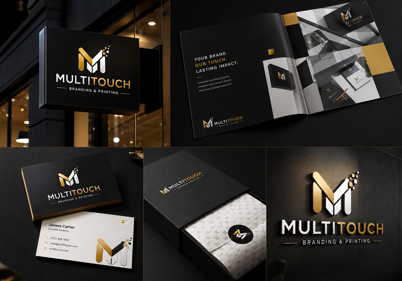 Multitouch branded applications